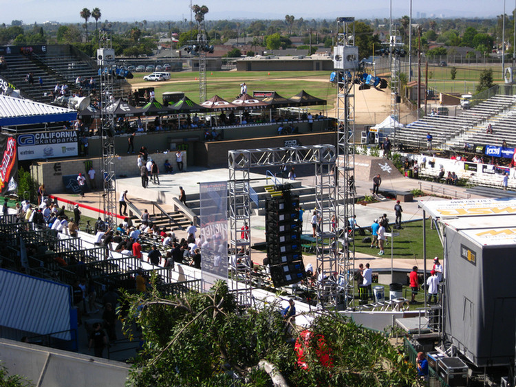 At the fair on opening day