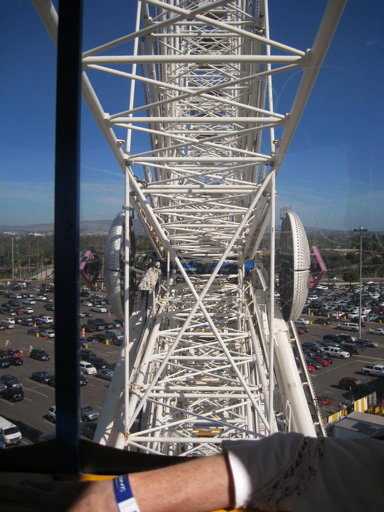 At the fair on opening day