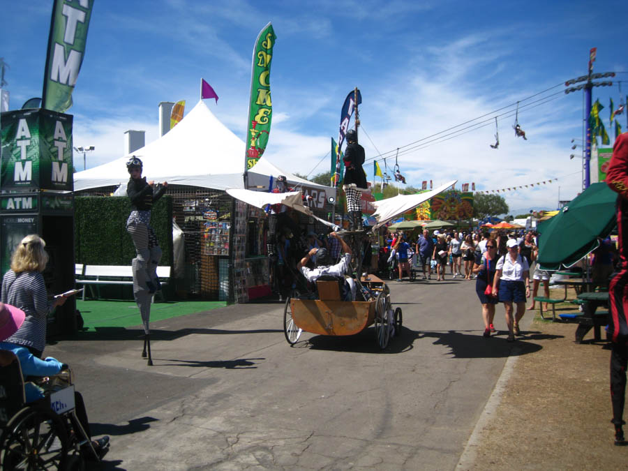 Visiting the OC Fair 8/4/2015