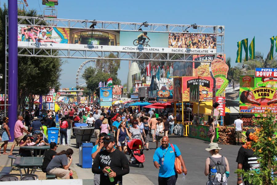 Visiting the Orange County Fair July 16th 2016