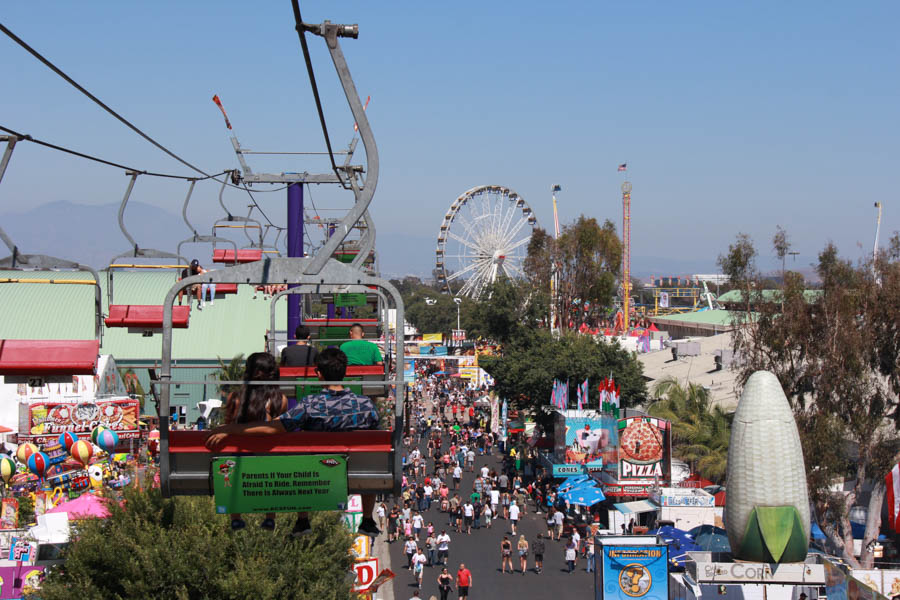 Visiting the Orange County Fair July 16th 2016
