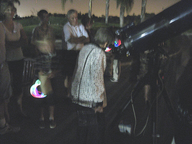 Astronomy Night At Old Ranch