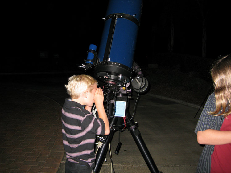 Astronomy Night At Old Ranch