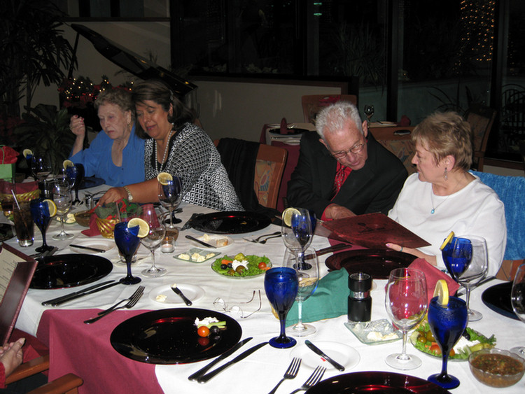 Dinner dancing at Old Ranch Country Club 2008