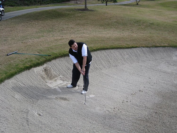 Golf in the winter in California