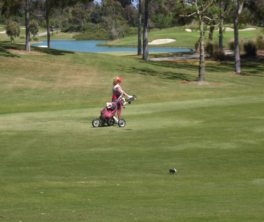 Playing golf with the Rodeckers April 2013