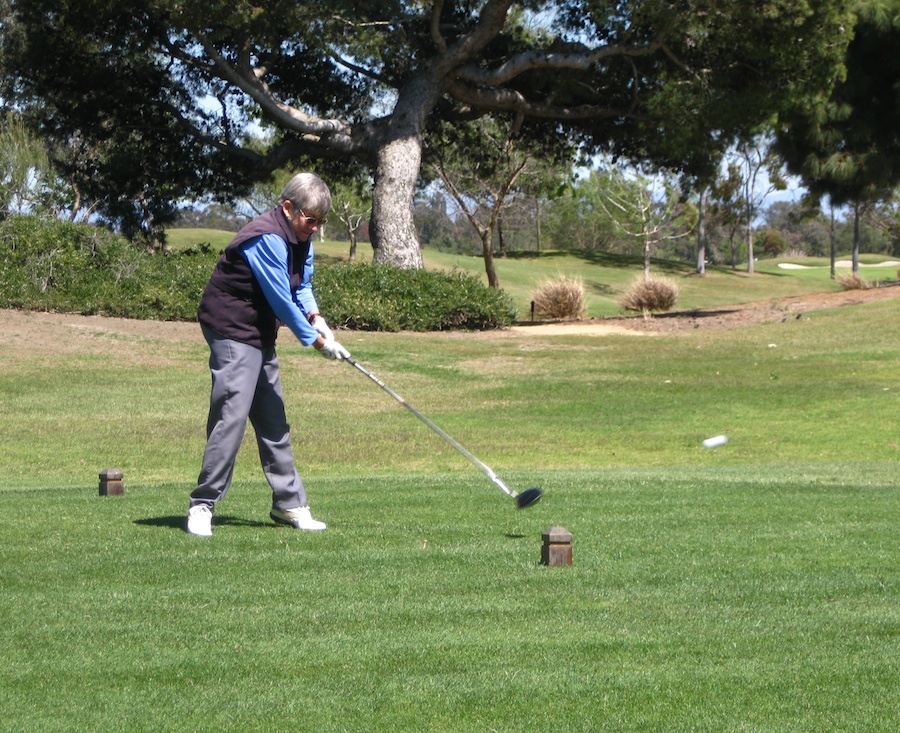 Playing golf with the Rodeckers April 2013