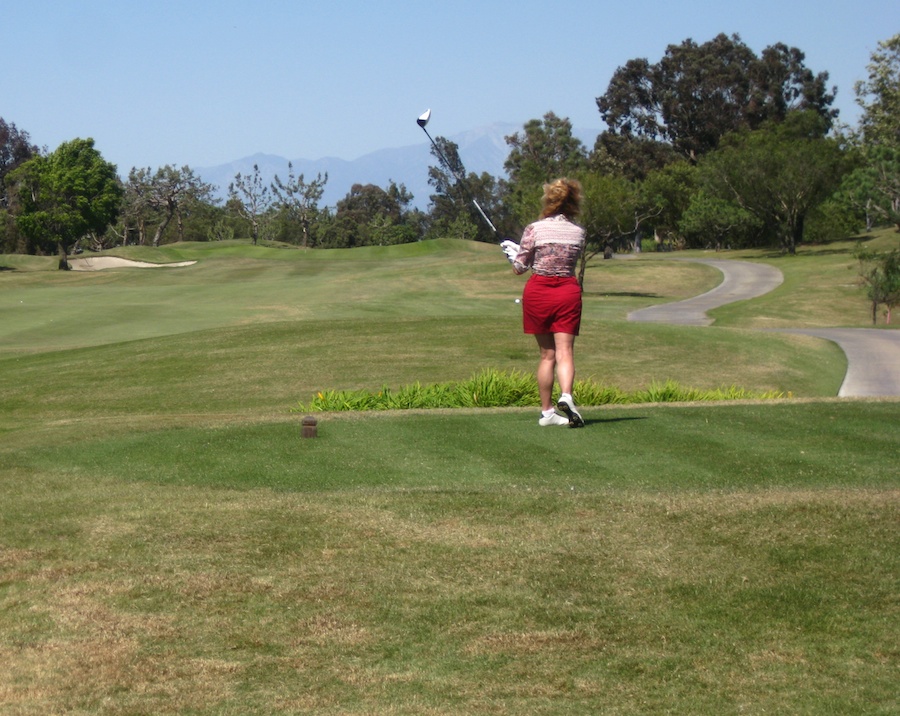 Playing golf with the Rodeckers April 2013