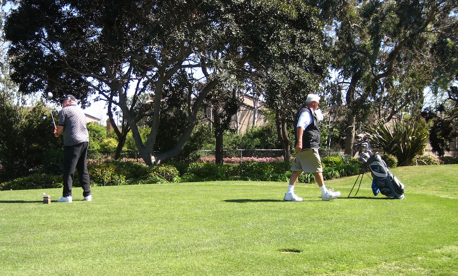 Playing golf with the Rodeckers April 2013