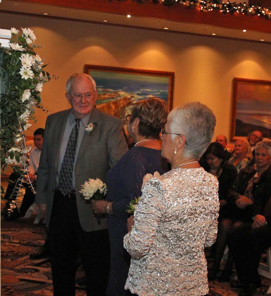 Ernie and John's wedding ceremony December 31, 2012