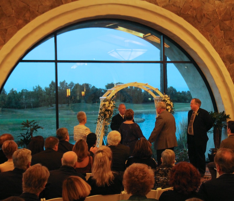 Ernie and John's wedding ceremony December 31, 2012