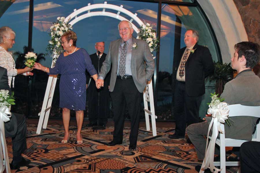 Ernie and John's wedding ceremony December 31, 2012