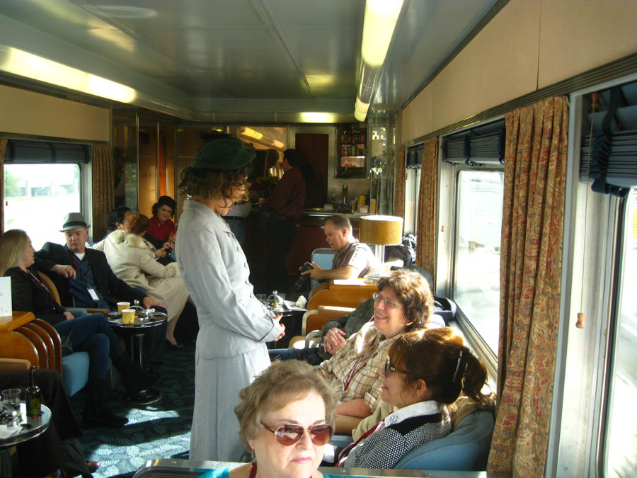 Art Deco Socitey vintage train trip to Santa Barbara November 1st 2014