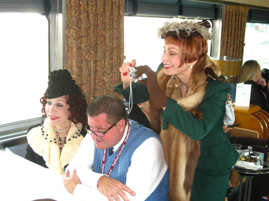 Art Deco Socitey vintage train trip to Santa Barbara November 1st 2014