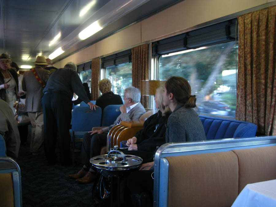 An Art Deco Adventure to Santa Barbara via vintage railroad cars November 1st, 2014