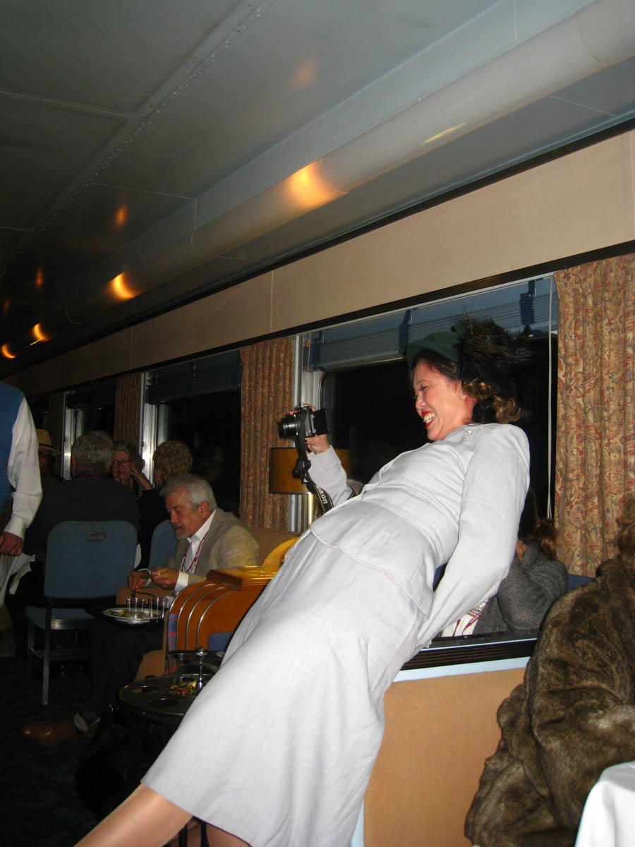 An Art Deco Adventure to Santa Barbara via vintage railroad cars November 1st, 2014