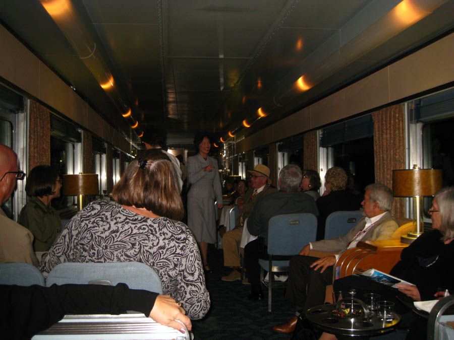 An Art Deco Adventure to Santa Barbara via vintage railroad cars November 1st, 2014