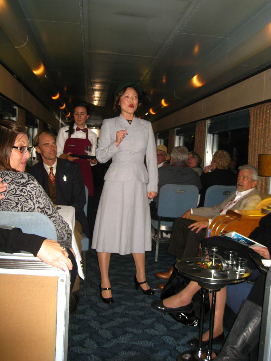 An Art Deco Adventure to Santa Barbara via vintage railroad cars November 1st, 2014