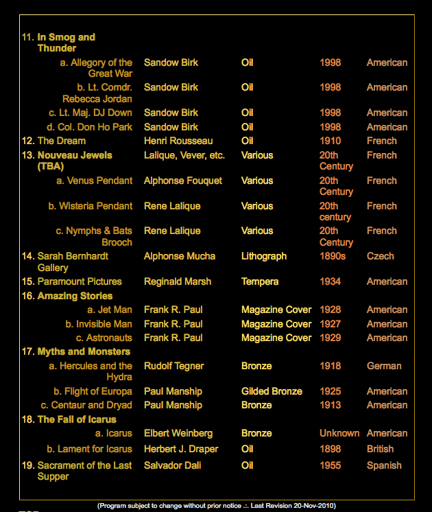 Pageant Of The Maasters 2011