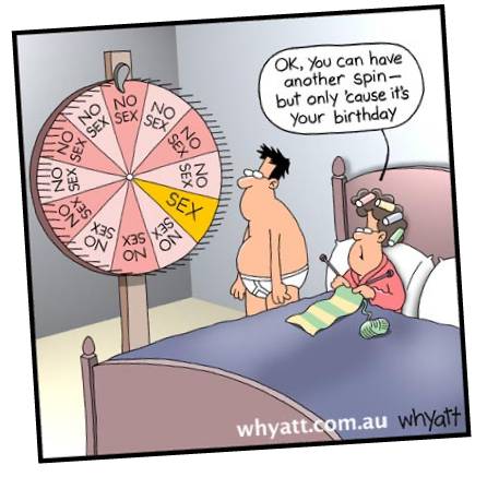 Funny cartoons about old age