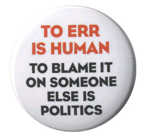 To err is human