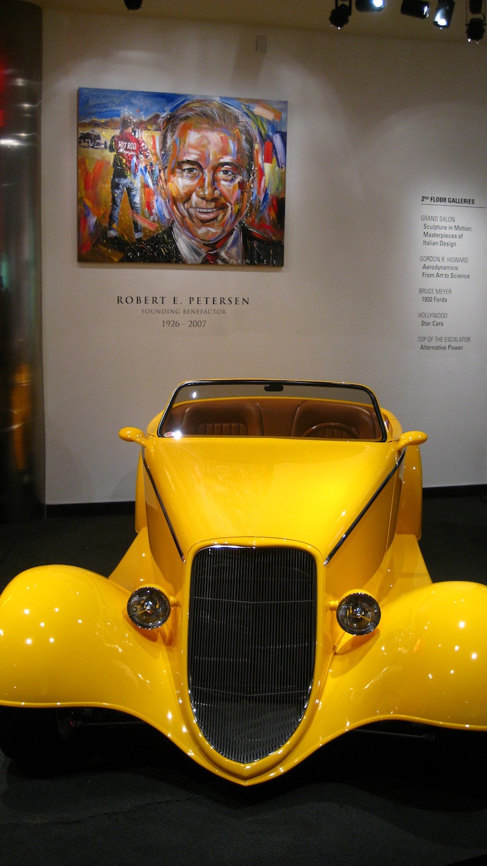 Visiting the Petersen Automotive Museum 1/29/2013