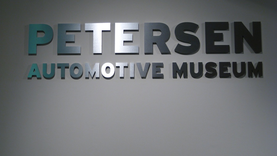 Visiting the Petersen Automotive Museum 1/29/2013