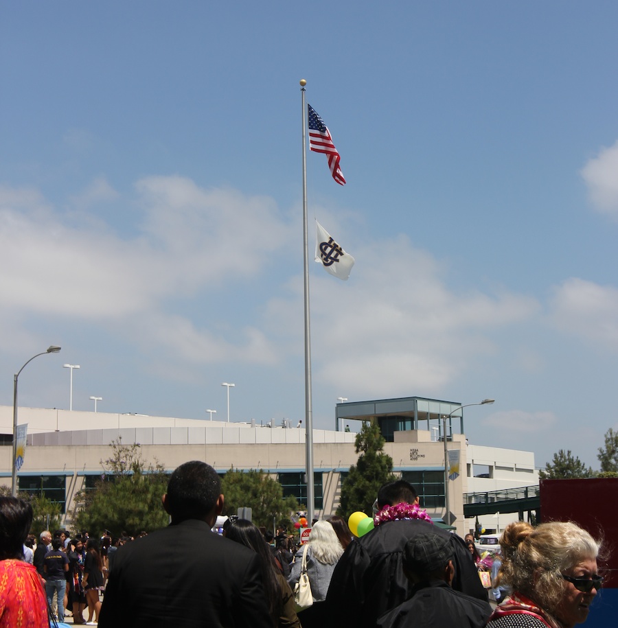 The graduation ceremony