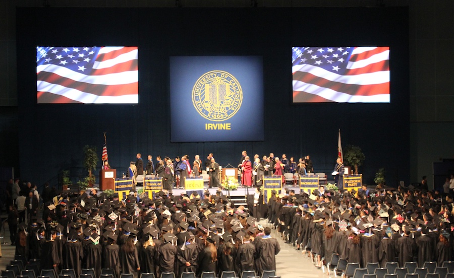 The graduation ceremony