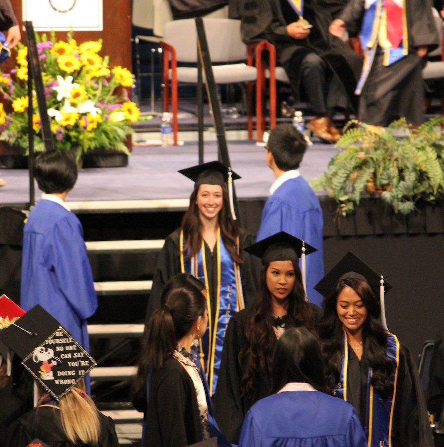 The graduation ceremony