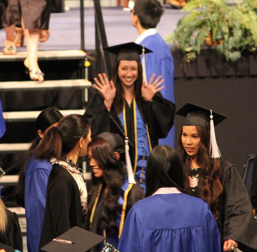 The graduation ceremony