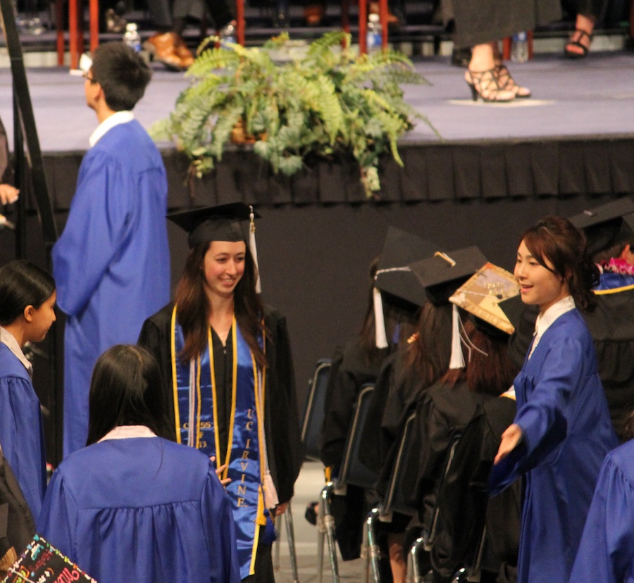 The graduation ceremony