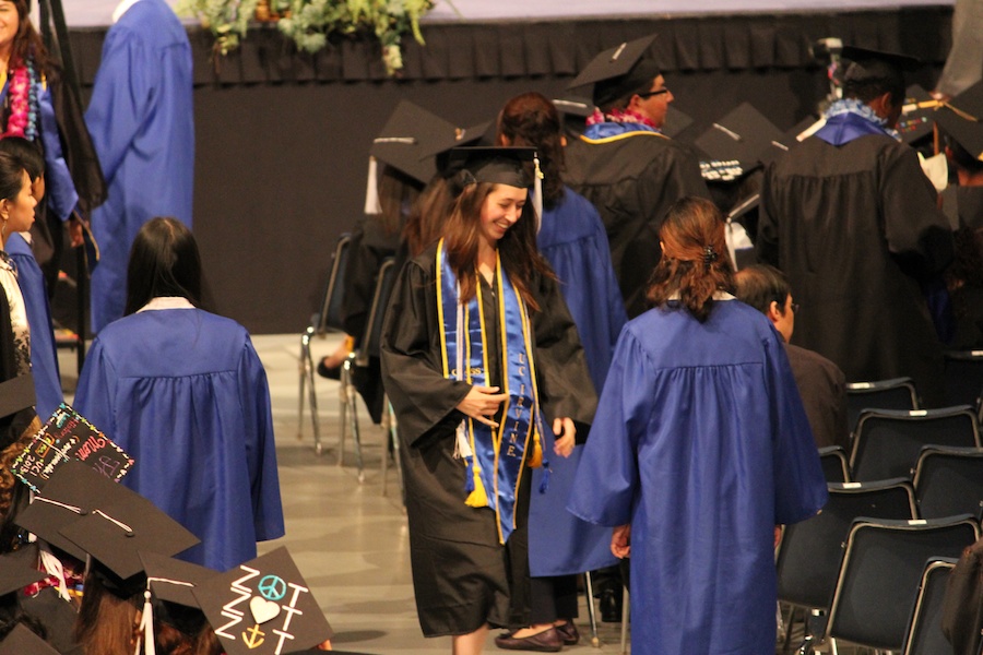 The graduation ceremony