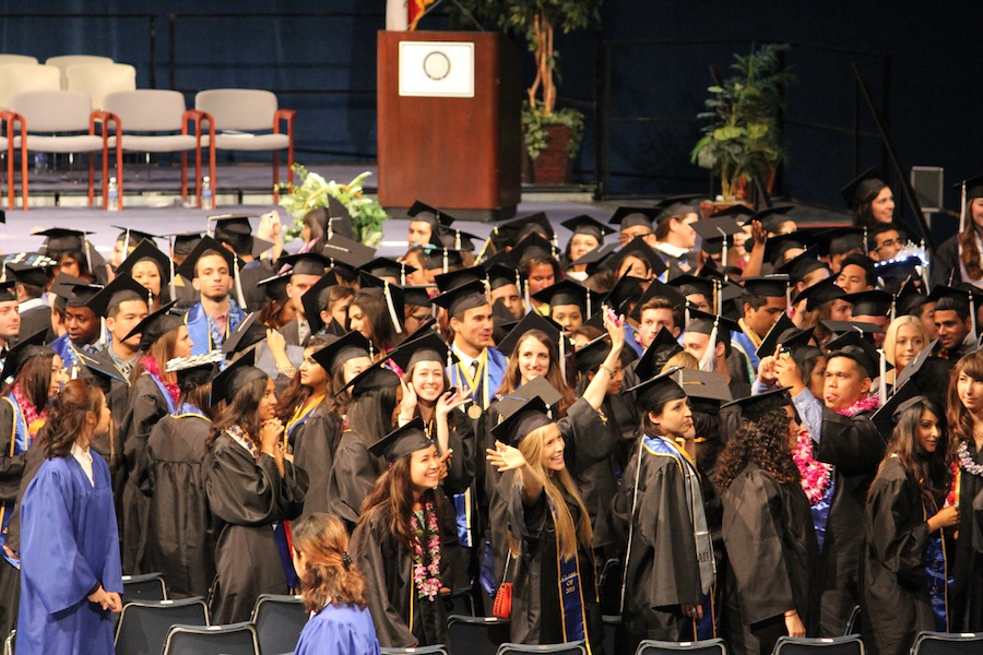 The graduation ceremony