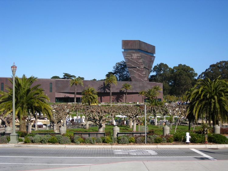 Entering the museum