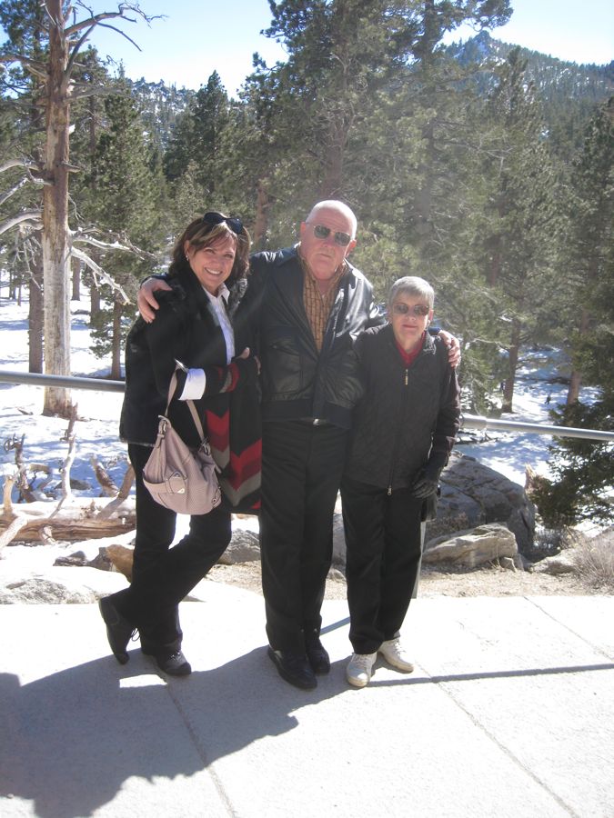 Aerial Tramway with Bunny 3/9/2011