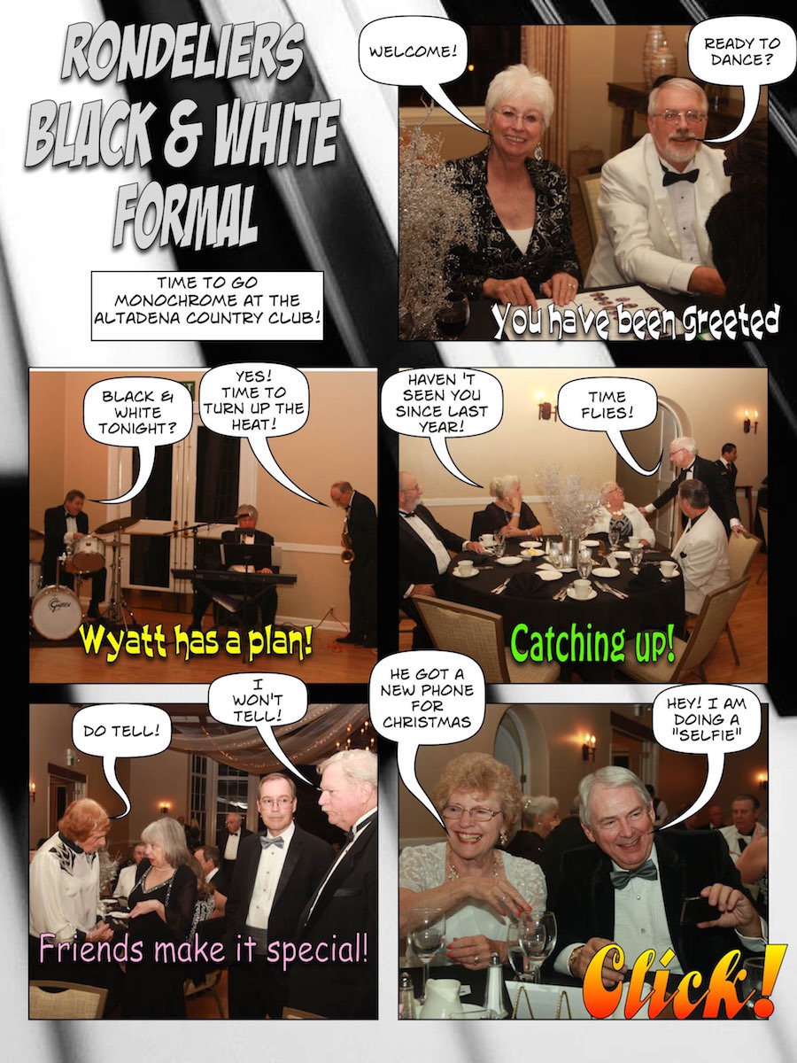 Rondeliers Black and White Ball January 9th 2015