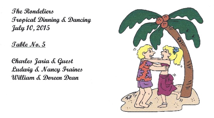 Dancing in the tropics with the Rondeliers 7/10/2015