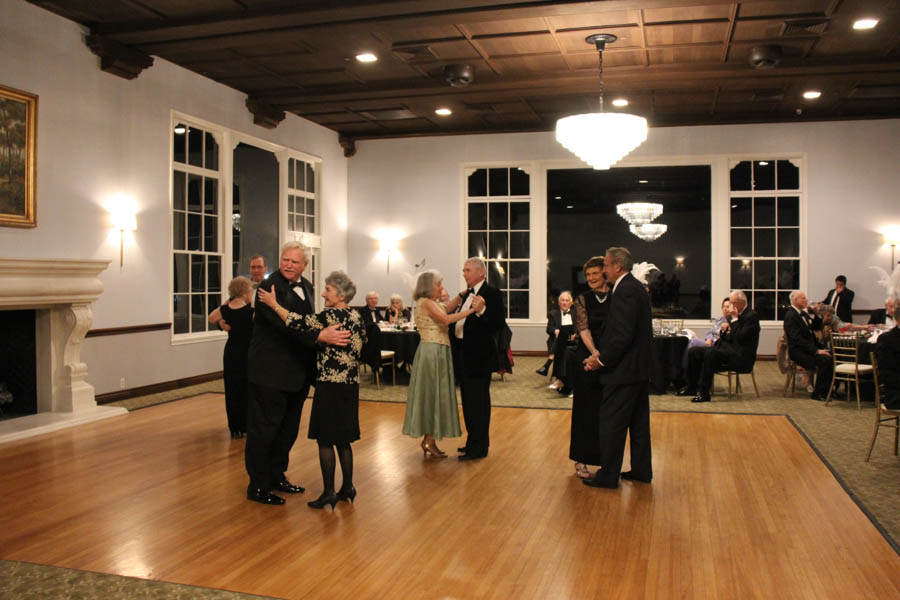 Dancing the night away with the Rondelier's Dance Club 3/3/2017 to the sounds of the Big Band Era