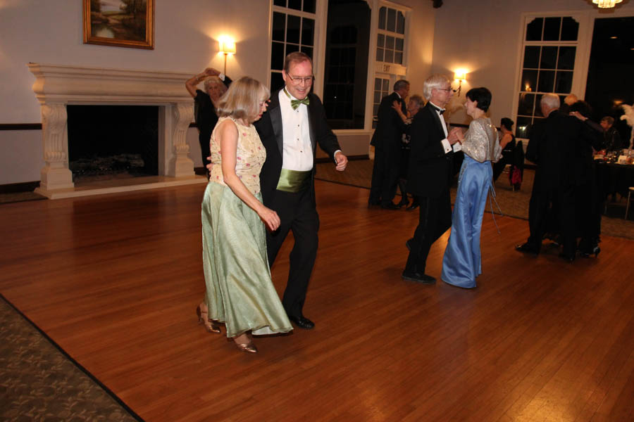 Dancing the night away with the Rondelier's Dance Club 3/3/2017 to the sounds of the Big Band Era