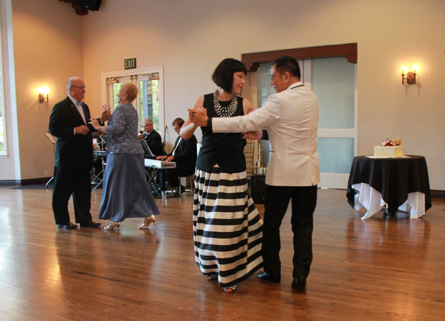 Dancing at the 70th anniversary of the Rondeliers Dance Club 7/14/2017