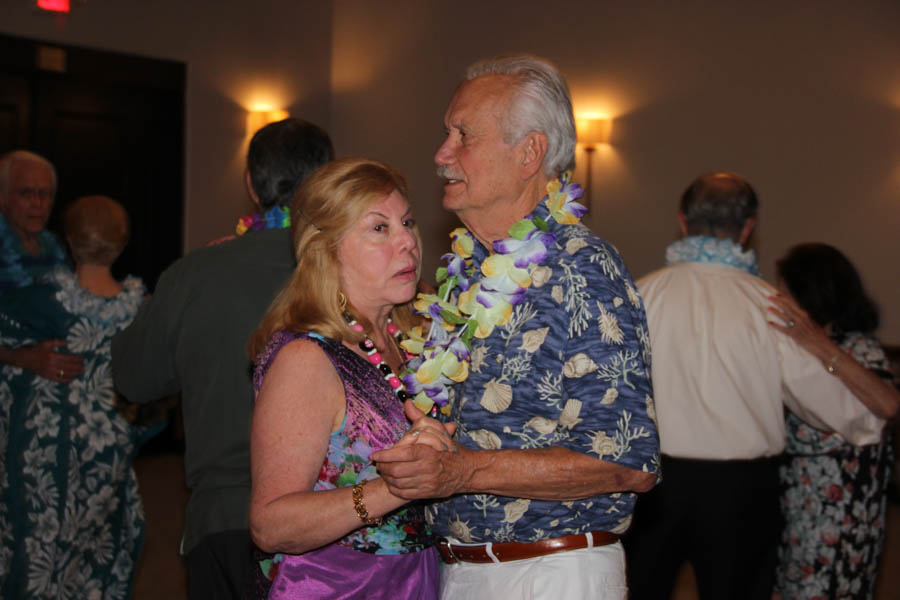 Post dinner dancing with the Rondeliers in Hawaii 9/8/2017