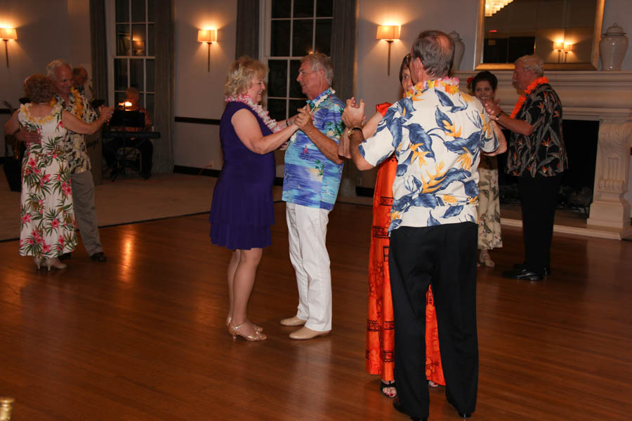 Post dinner dancing with the Rondeliers in Hawaii 9/8/2017