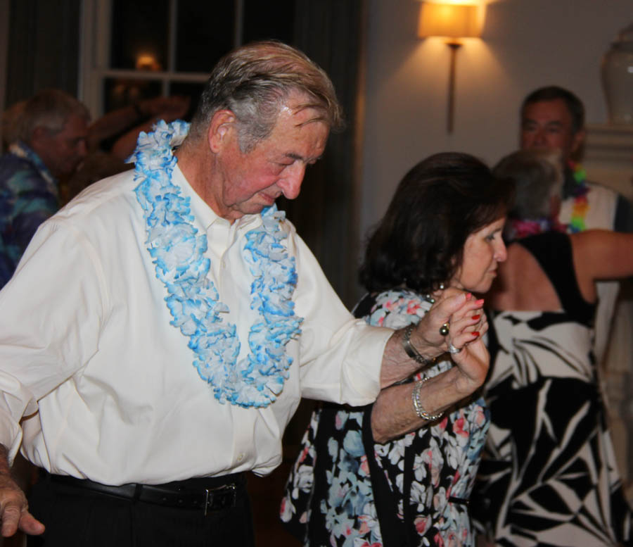 Post dinner dancing with the Rondeliers in Hawaii 9/8/2017