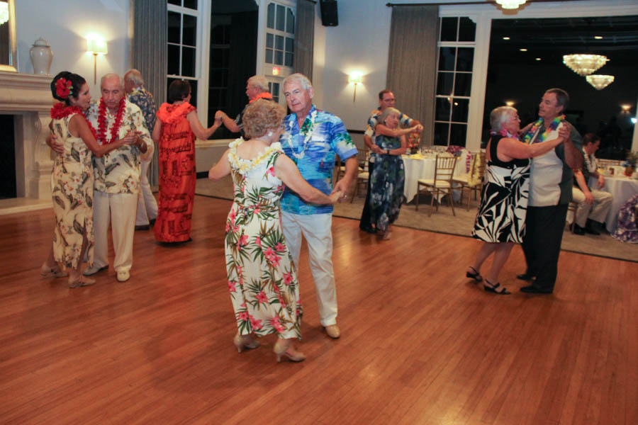 Post dinner dancing with the Rondeliers in Hawaii 9/8/2017