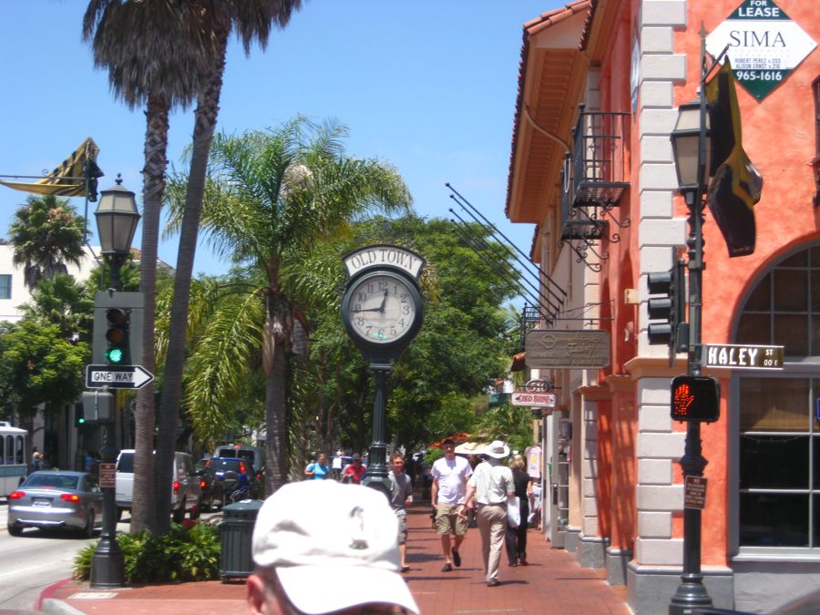 Lunch time in Santa Barbara