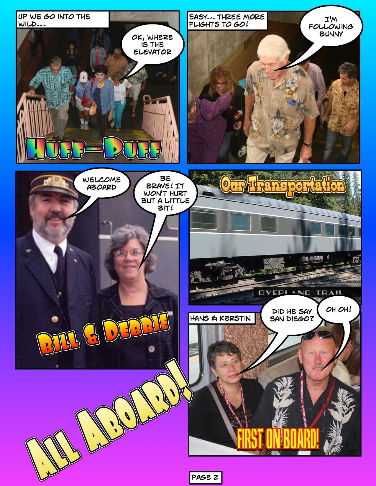 A comic view of the 2012 Vino Trip