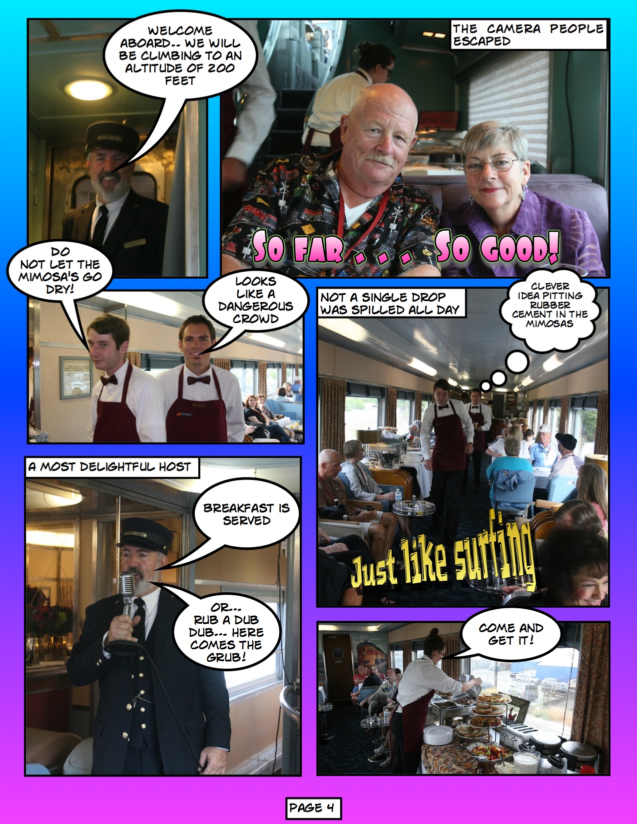 A comic view of the 2012 Vino Trip