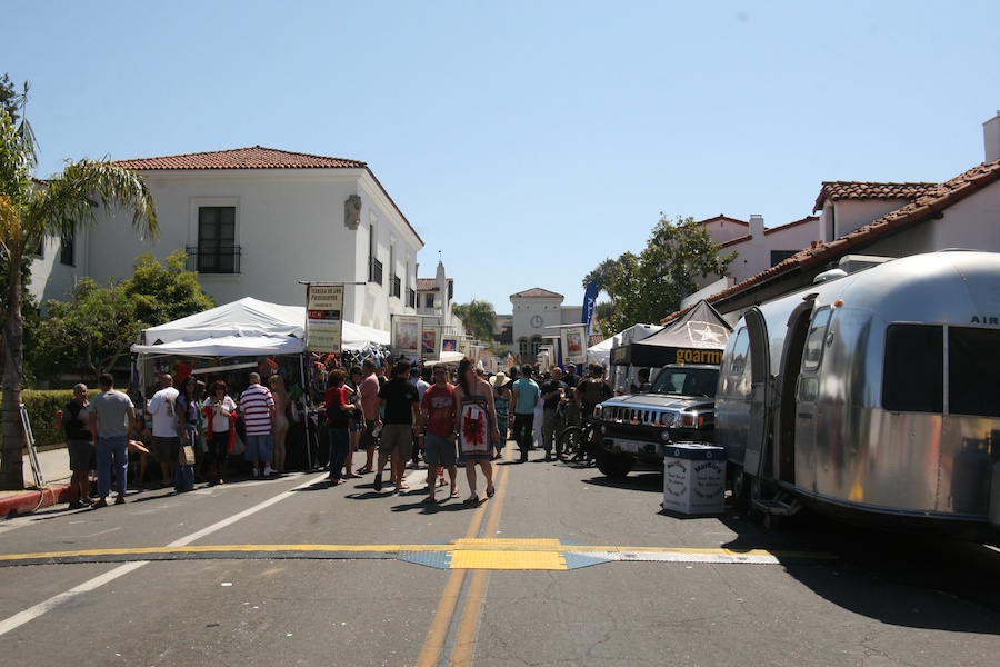 Post lunch wine tasting in  Santa Barbara 2012