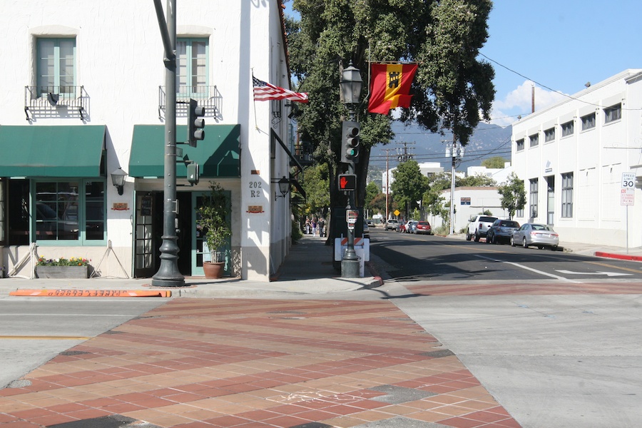 Post lunch wine tasting in  Santa Barbara 2012